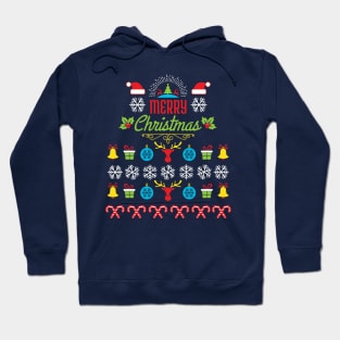 Merry Christmas! Ugly Sweater Hoodie